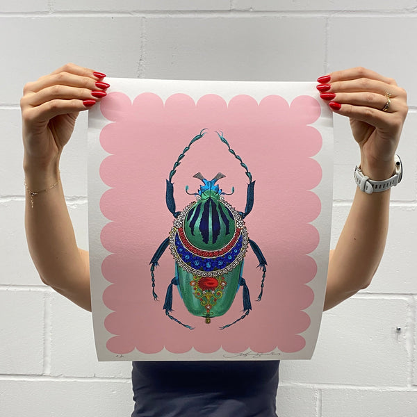 Pink Beetle 01 - Artist Proof