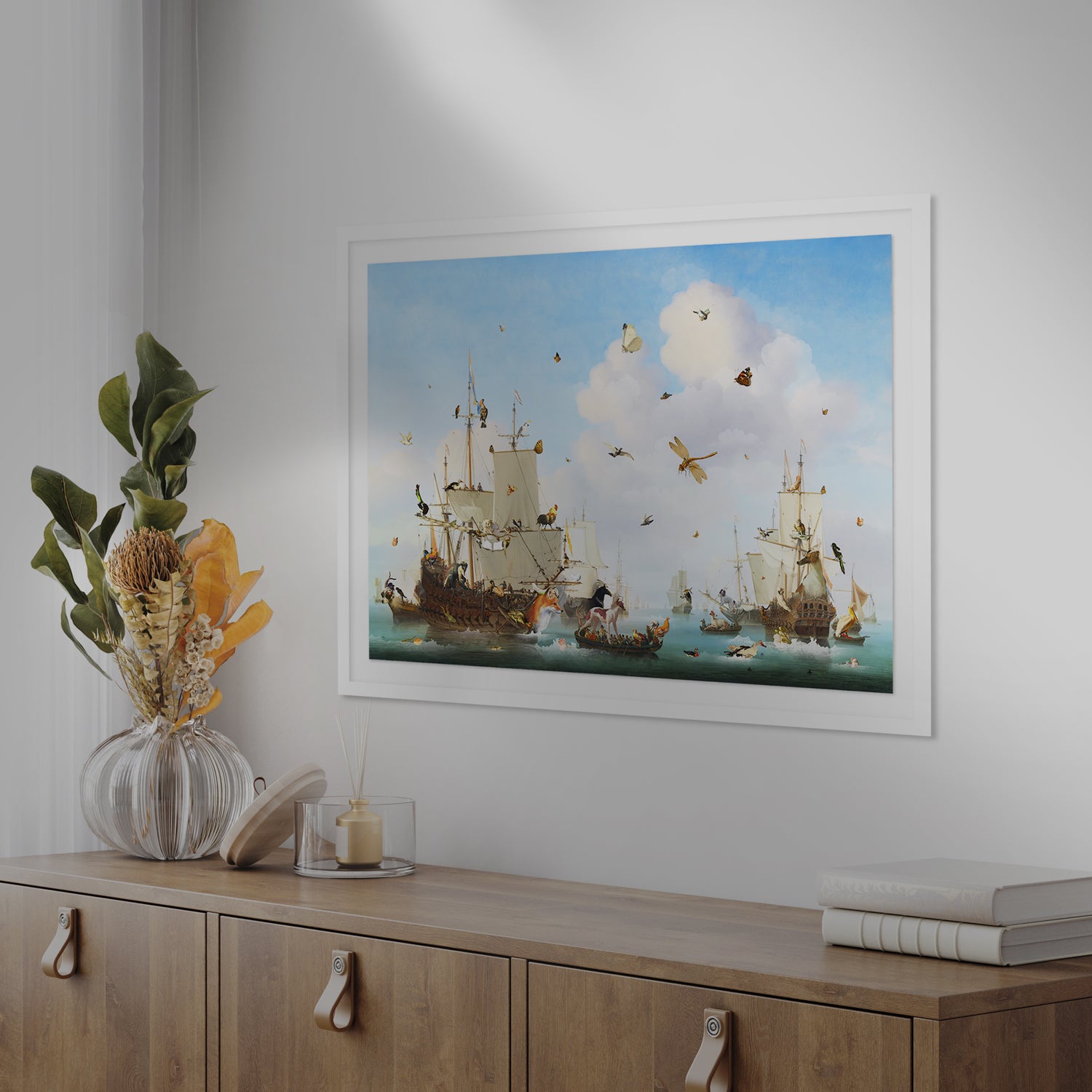 Calm At Sea - Art Print | Kristjana S Williams Studio